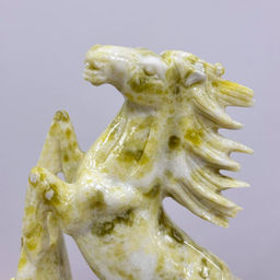 Статуэтка резная Конь из Офикальцита - Радуга самоцветов фото 2