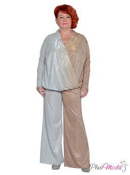 Брюки Модель №1818 размеры 44-84 - Plusmoda фото 4