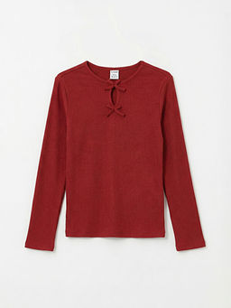 Fiyonk Detayl? K?z ?ocuk Ti??rt