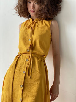 Платье, как из к/ф Красотка, в цвете манго - Martichelli фото 22