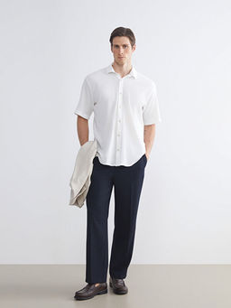 Regular Fit K?sa Kollu Erkek G?mlek