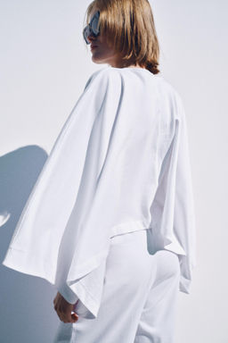 TOP CAPA VOLUMEN HEAVY COTTON / Blanco