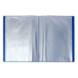 Папка с 20 вкладышами А4, 500 мкм, Calligrata, черничная  фото 4