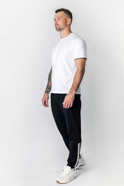 Брюки без начёса из футера двунитки