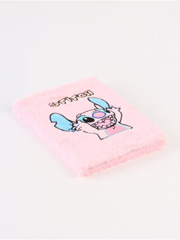 Блокнот пушистый и ручка многоцветная «Эйнджел», розовый