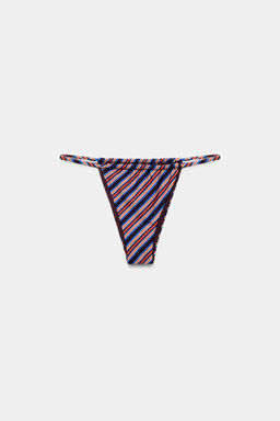 BRAGUITA BIKINI RAYAS / Azul - Zara фото 6