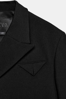 100% WOOL BLAZER ZW COLLECTION LIMITED EDITION - Zara фото 6