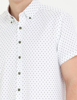 Haki Slim Fit K_sa Kollu G_mlek - Pierre cardin фото 7