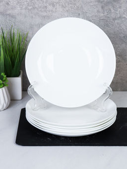 Набор тарелок 6 штук 180 мм / FLY70 (white) /уп 12/ - ГалеонТрейд фото 3