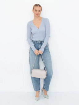 Сумка 2413Y l.gray Polina&Eiiterou