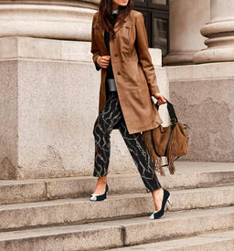 Кожаное пальто, нуга