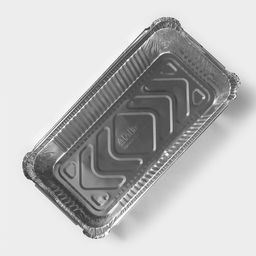 Цена за 100 шт. Форма для выпечки и запекания Доляна, 900 мл, 22116.5 см, фольга, серебристая  фото 2