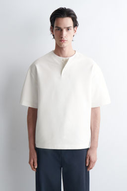 CAMISETA HENLEY OVERSIZE DE ALGOD?N - H&m фото 2