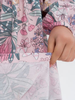 Платье Моана сирень на розовом - Sovalina фото 28