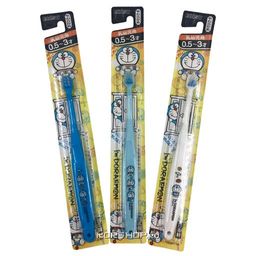 Детская зубная щетка с суперкомпактной головкой (для детей от 0,5 до 3 лет) Doraemon Ebisu, Япония