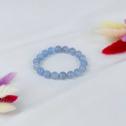 Браслет из Голубого агата 18 см