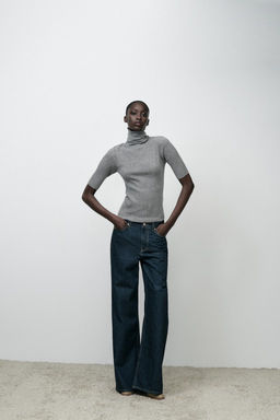 HIGH NECK KNIT TOP - Zara фото 2