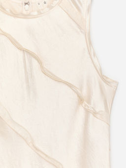 Vestido de sat?n con volantes - H&m фото 4