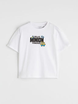 Minions Bask?l? Erkek ?ocuk Ti??rt