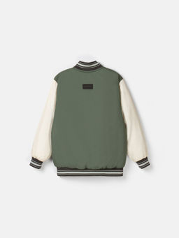 Бомбер с утеплителем Папоротник 7+ - Bungly фото 3