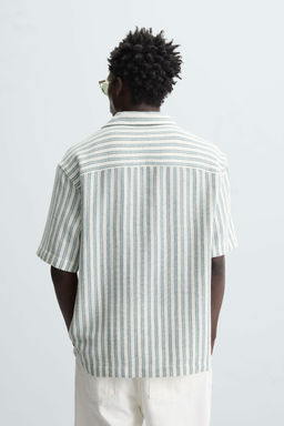 HERRINGBONE TEXTURED POLO SHIRT - Zara фото 3
