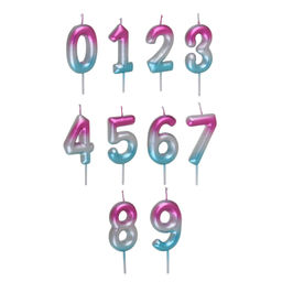 Свеча для торта цифра 11см FNtastic (0-9)., арт. 506-034