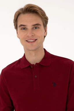 Erkek Bordo Basic Sweatshirt Sepette S_rpriz _ndirim - U.s. polo assn фото 9