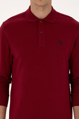 Erkek Bordo Basic Sweatshirt Sepette S_rpriz _ndirim - U.s. polo assn фото 13