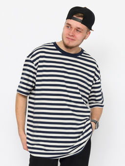 CRB wear/CWLM 60374-41 Футболка мужская,темно-синий/Ex.Cherubino
