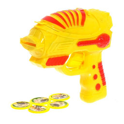 Пистолет Стрелок, стреляет дисками, цвета МИКС - Simaland фото 17