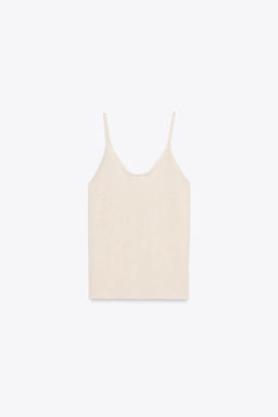 KNITTED STRAPPY TOP - Zara фото 21