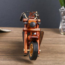 Фигурка дерево «Модель мотоцикла», 14×23.5×5 см, МИКС