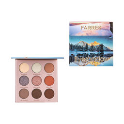 FARRES /HB211-03/ тени для век 9 цветов "Россия" (*12)