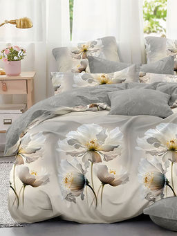 Постельное белье поплин эксклюзив - Вирджиния 2 сп. с Евро простыней (нав.50х70)