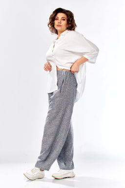 Костюм Diamant 2157 джинс, белый  фото 2