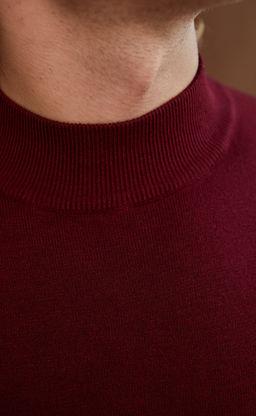 Водолазка F121-01-870 bordo - Fine joyce фото 4