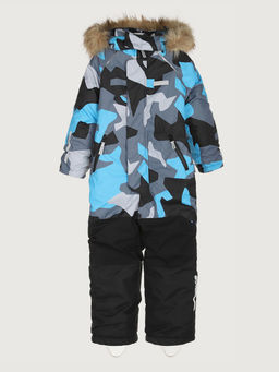 Комбинезон 8з0925 голубой/черный