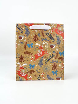 Набор пакетов крафтовых «Новогоднее поздравление»