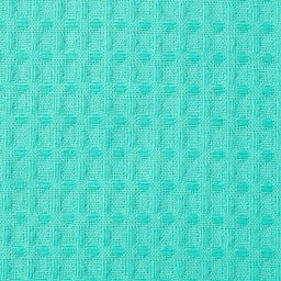 Простыня вафельная для бани Экономь и Я 150х180 см, цвет бирюзовый 100% хл, 200 гр/м2  фото 2