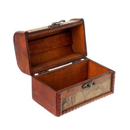 Шкатулка для украшений «Сундук. Карта странника», для мелочи, дерево, 10.5×15×9 см