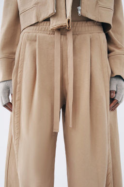FADED PLUSH TROUSERS - Zara фото 3