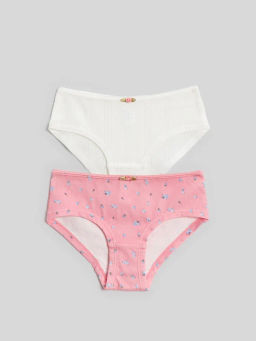 ACOOLA / Трусы детские для девочек в наборе из 2шт Paige_br цвет в ассортименте
