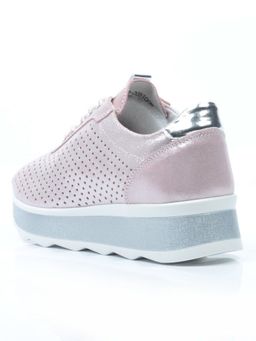 05-EDT60282-20B100M PINK Кроссовки женские (натуральная замша) - No name фото 6