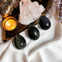 Яйцо из Обсидиана радужного