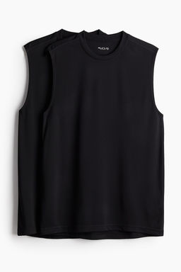 2 camisetas de deporte en DryMove Regular Fit