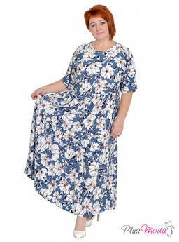 Платье Модель №1193 размеры 44-84 - Plusmoda фото 8