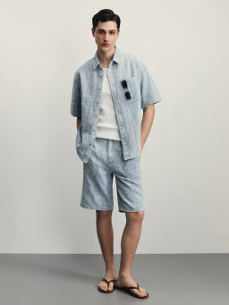 Брюки (бриджи) джинсовые мужские / Zarina