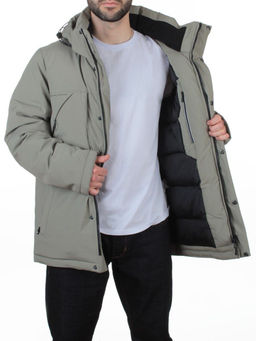 6963 OLIVE Куртка мужская зимняя (200 гр. био-пух)