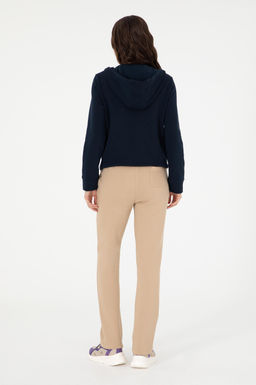 Женские спортивные штаны песочного цвета - U.s. polo assn фото 4