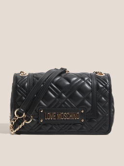 Женская сумка на плечо LOVE MOSCHINO QUILTED BAG Артикул 4561337, черный